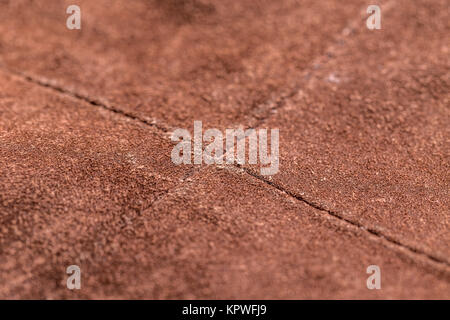 Pelle marrone con sfondo Foto Stock