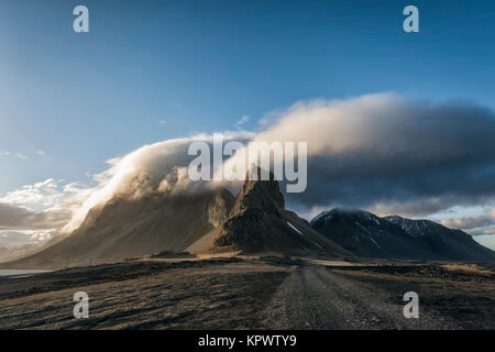 Seascape nell'area Stokknes, Islanda Foto Stock