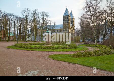 Nella cattedrale di Lund Foto Stock