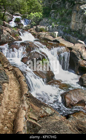 Cascate del Fiume a Vera county Foto Stock