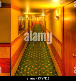 Hotel - corridoio Shining filmato come Foto Stock