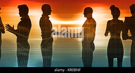 Gente di affari Foto Stock