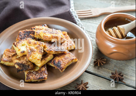 Il Kaiserschmarrn - famose frittelle austriaco Foto Stock