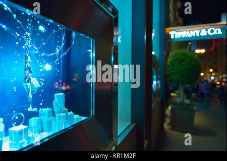 Tiffany & Co. su Union Square, San Francisco CA Foto Stock