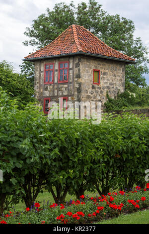 Blankenburg harz parco del castello Foto Stock