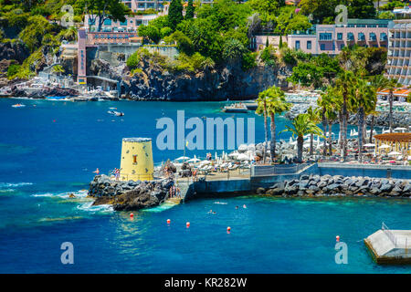 Zona bagno. Funchal. Madeira, Portogallo, Europa. Foto Stock