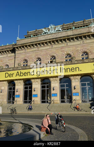 Teatro di Stato, nel teatro, Brunswick, Bassa Sassonia, Germania, Staatstheater, Am Theatre, Braunschweig, Niedersachsen, Deutschland Foto Stock