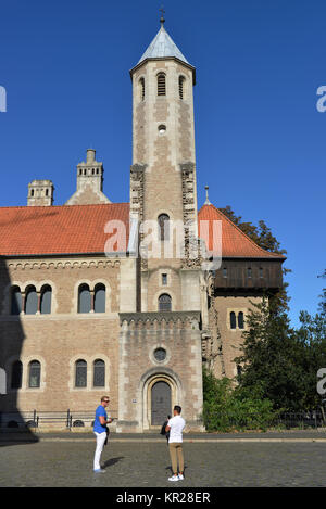 Castello Dankwarderode, castello posto, Brunswick, Bassa Sassonia, Germania, Burg Dankwarderode, Burgplatz, Braunschweig, Niedersachsen, Deutschland Foto Stock