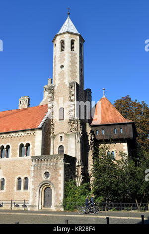 Castello Dankwarderode, castello posto, Brunswick, Bassa Sassonia, Germania, Burg Dankwarderode, Burgplatz, Braunschweig, Niedersachsen, Deutschland Foto Stock