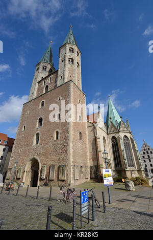 Martinikirche, Brunswick, Bassa Sassonia, Germania, Braunschweig, Niedersachsen, Deutschland Foto Stock