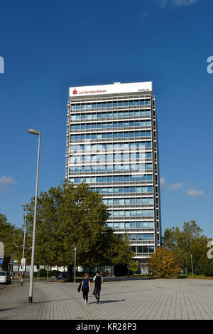 Elevato aumento di Brunswick broads terra savings bank, Friedrich Wilhelm del luogo, Brunswick, Bassa Sassonia, Germania, Hochhaus der Braunschweigischen terra Foto Stock