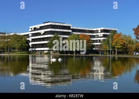 Bertelsmann-publishing company, capo ufficio, Carl Bertelsmann street, G?tersloh, Renania settentrionale-Vestfalia, Germania, Bertelsmann-Verlag, Hauptverwaltung, Foto Stock