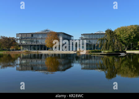 Bertelsmann-dotazione, Carl Bertelsmann street, G?tersloh, Renania settentrionale-Vestfalia, Germania, Bertelsmann-Stiftung, Carl-Bertelsmann-Strasse, Guetersloh Foto Stock