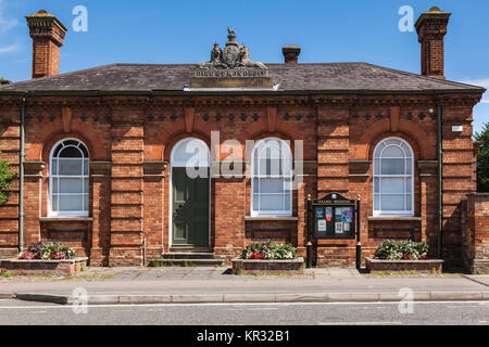 Esterno della parte anteriore del museo a Thame in Thame Oxfordshire UK Foto Stock