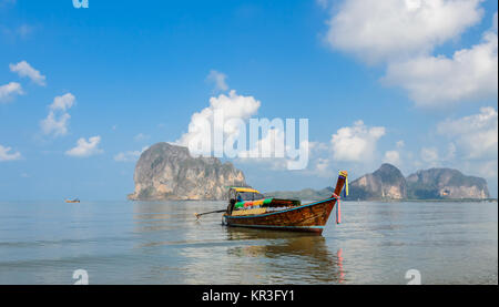 Lo splendido paesaggio di Pak Meng beach di Trang, Thailandia Foto Stock