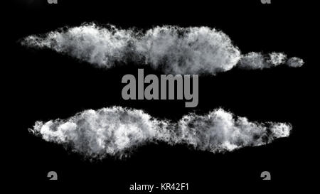 Feathery cloud render texture Foto Stock