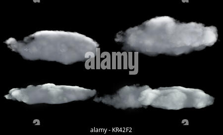 Piatto texture cloud render Foto Stock