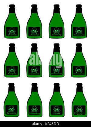 Bottle of poison cianuro immagini e fotografie stock ad alta risoluzione -  Alamy