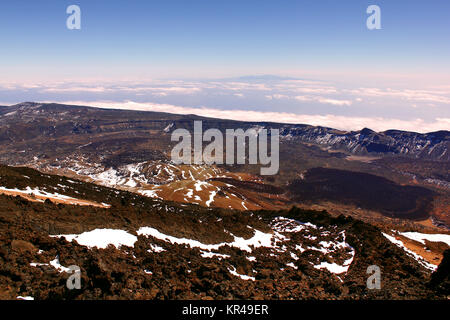 Al di sopra dei cieli Foto Stock