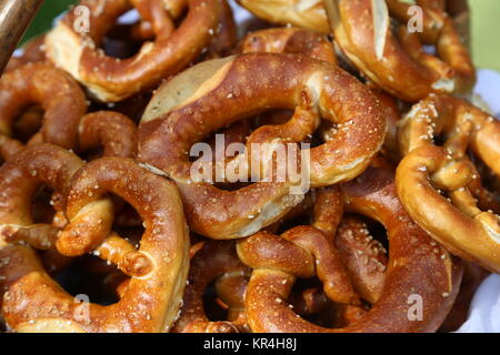 Brezel Foto Stock