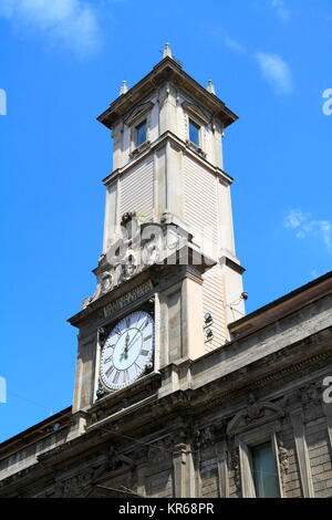 Piazza dei mercanti,piazza medievale Foto Stock