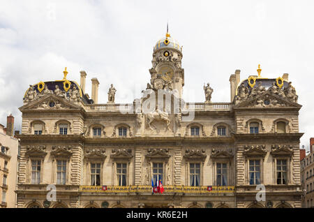 Il municipio di Lione, Francia Foto Stock