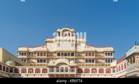 Dettaglio della città di Jaipur Palace, Rajasthan, India Foto Stock
