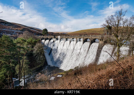 Craig Goch diga Vicino a Rhayader nell'Elan Valley, POWYS, GALLES. Regno Unito. Foto Stock