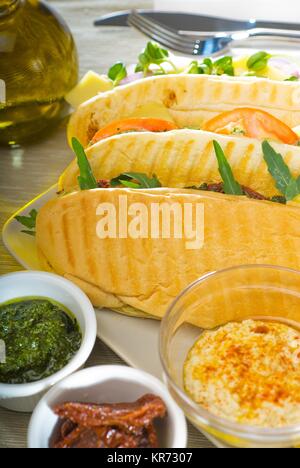 Panini assortiti sandwich Foto Stock