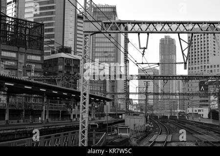 Stazione di Shinagawa Tokyo Foto Stock