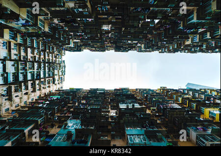 Yichang edificio scenario in Hongkong Foto Stock
