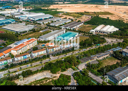 Industrial Estate industria pesante, produttore in Asia Foto Stock