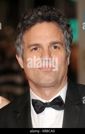 Mark Ruffalo assiste l'EE British Academy Film Awards 2016 presso la Royal Opera House di Londra. 14 febbraio 2015 © Paul Treadway Foto Stock