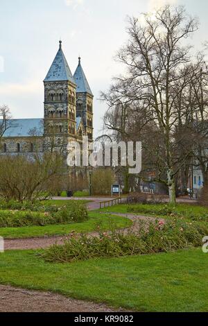 Nella cattedrale di Lund Foto Stock