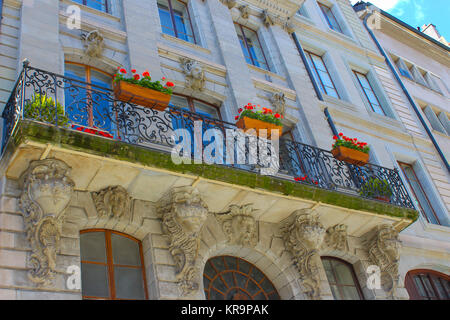 Ginevra, Svizzera - 17 Giugno 2016: Il vecchio edificio di architettura Foto Stock