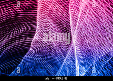 Abstract sfondo chiaro su sfondo nero Foto Stock