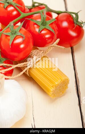 Base di italiano ingredienti per la pasta Foto Stock