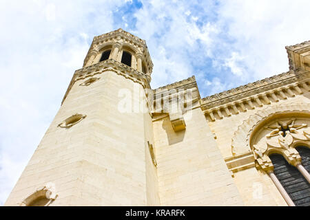 Notre Dame de Fourviers. Lione, Francia, Europa Foto Stock