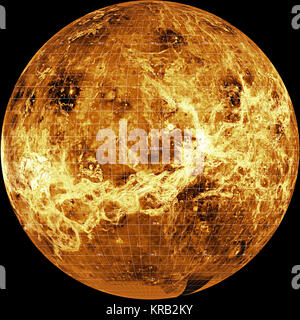 Venere Magellan Composite Foto Stock