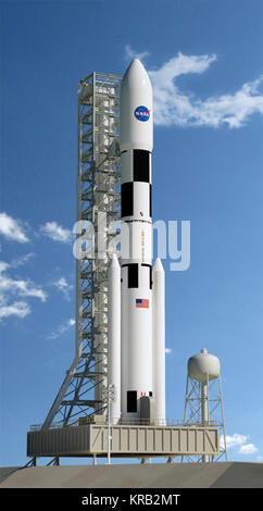 Lo spazio del sistema di lancio Foto Stock