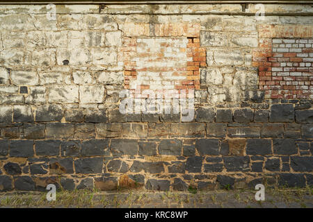 Immagini delle pareti esterne del vivente mueseum di occidente Maribyrnong, Melbourne Foto Stock