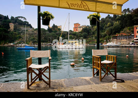 Portofino, provincia di Genova, liguria, Italy Foto Stock