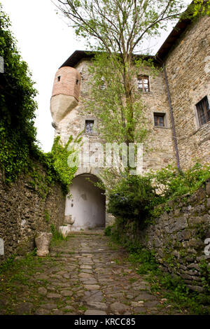 Castello del Piagnaro, Pontremoli, Toscana, Italia Foto Stock