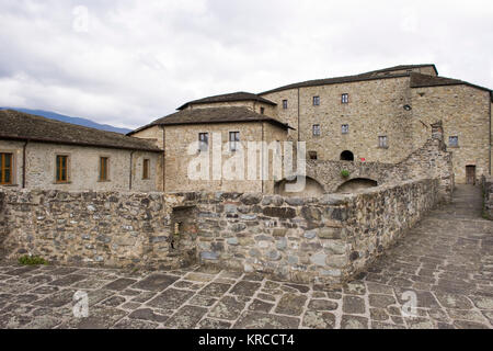 Castello del Piagnaro, Pontremoli, Toscana, Italia Foto Stock