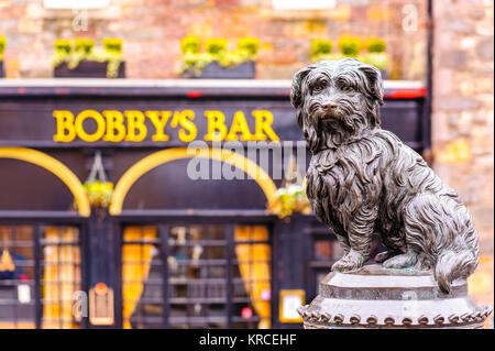 Greyfriars Bobby in Edinburgh Foto Stock