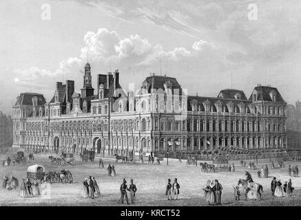 PARIGI/HOTEL DE VILLE Foto Stock