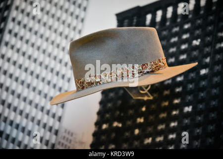 Milano, Italia - 24 Settembre 2017: Borsalino store a Milano Foto Stock