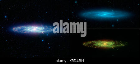 La bloccate scultore Galaxy Foto Stock