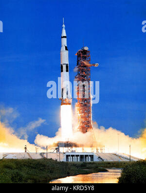 Apollo 15 lancio Foto Stock