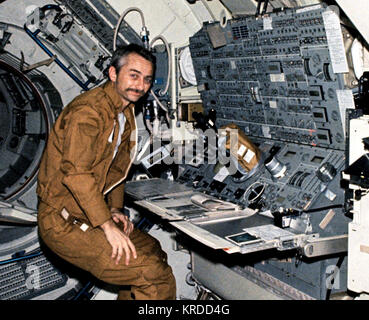 Skylab 3 scienza astronauta Owen Garriott Foto Stock